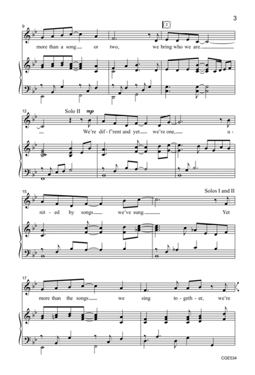 We Stand United - SATB image number null