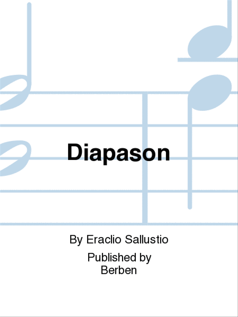 Diapason B-Flat Clarinet scores gallery preview page 1