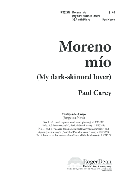Moreno mío (My dark-skinned lover) image number null