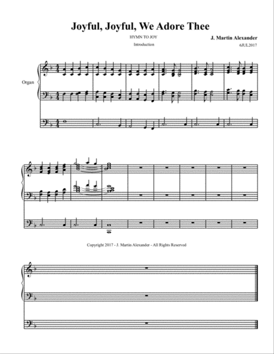 Hymn Introductions and Modulations - Book VII Organ Solo scores gallery preview page 3