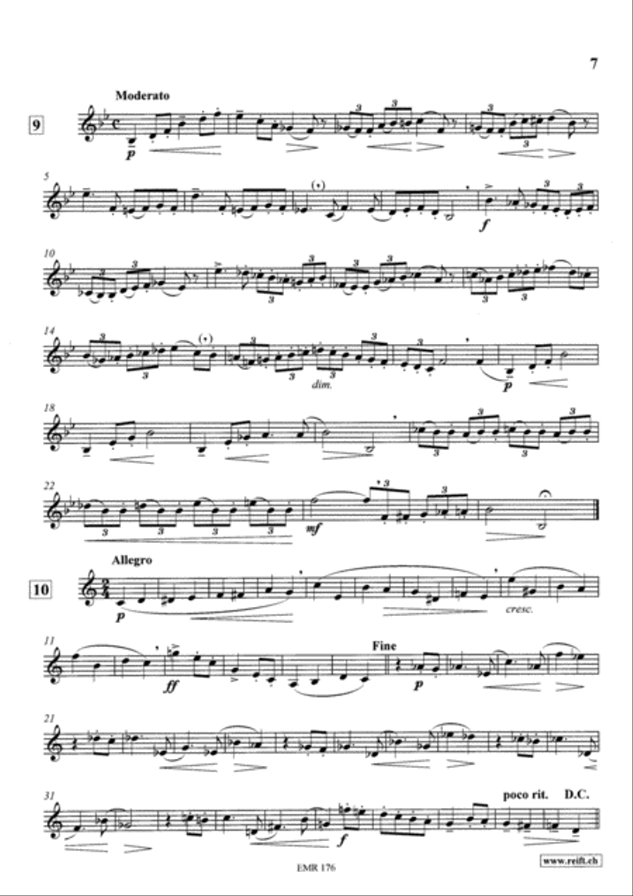 Technical & Melodic Studies Vol. 3 Euphonium scores gallery preview page 7