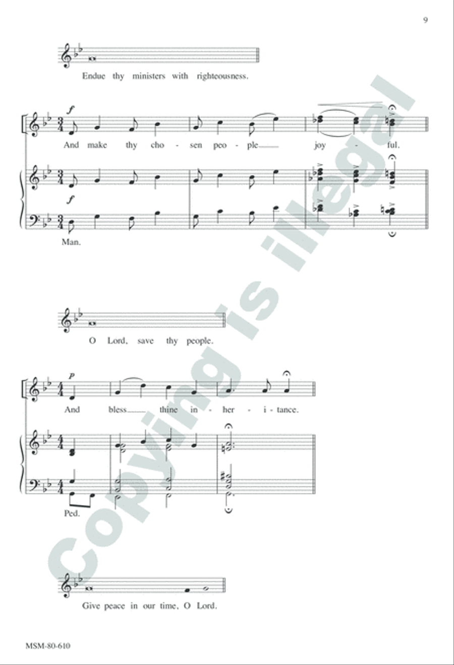 Evensong Unison Choir scores gallery preview page 8