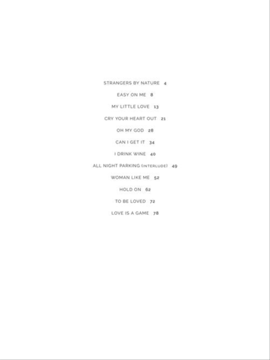 Adele – 30 Piano, Vocal, Guitar scores gallery preview page 3
