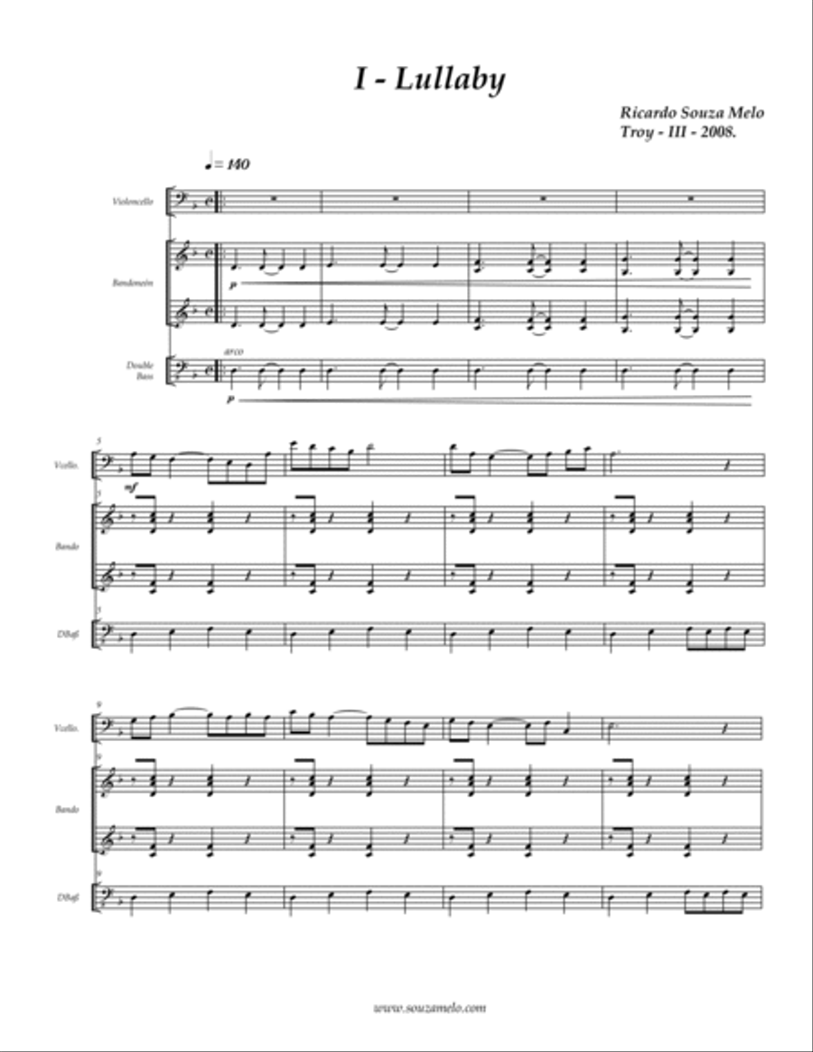 Triptic Dances Small Ensemble scores gallery preview page 3