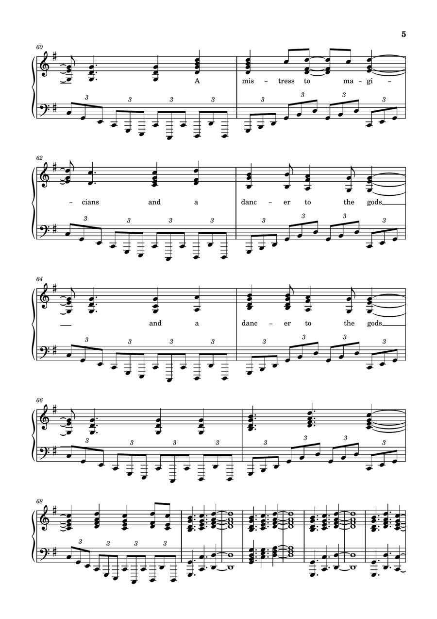 Angelsea Piano Solo scores gallery preview page 5