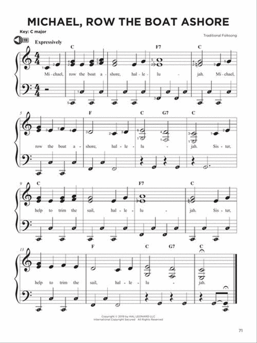 Easy Adult Piano Beginner's Course – Updated Edition Piano Method scores gallery preview page 8