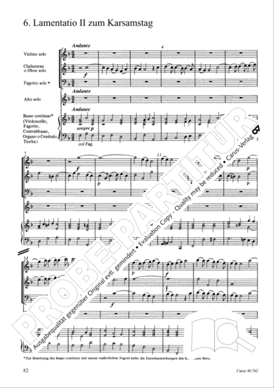 Lamentationes pro Hebdomada Sancta Score scores gallery preview page 97