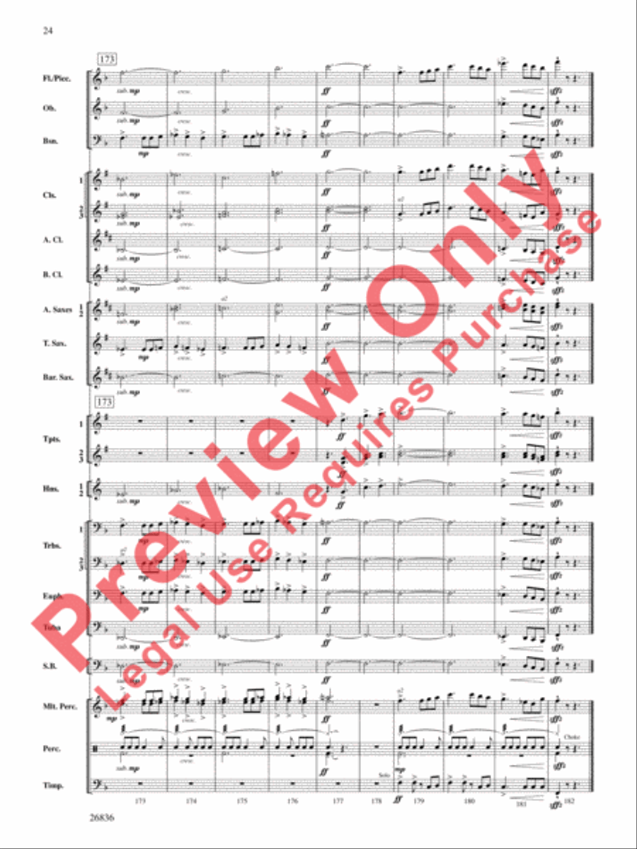Eire Concert Band scores gallery preview page 25