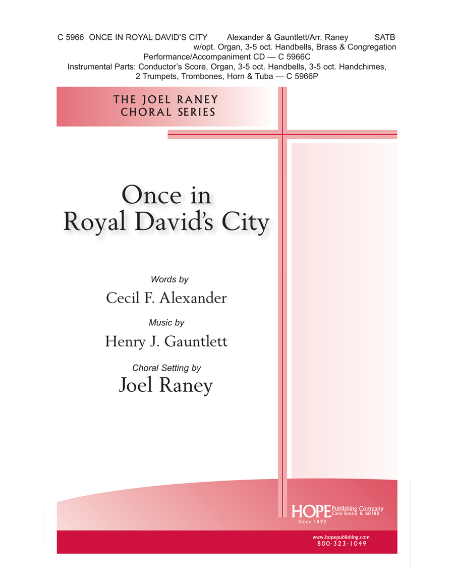 Once in Royal David's City