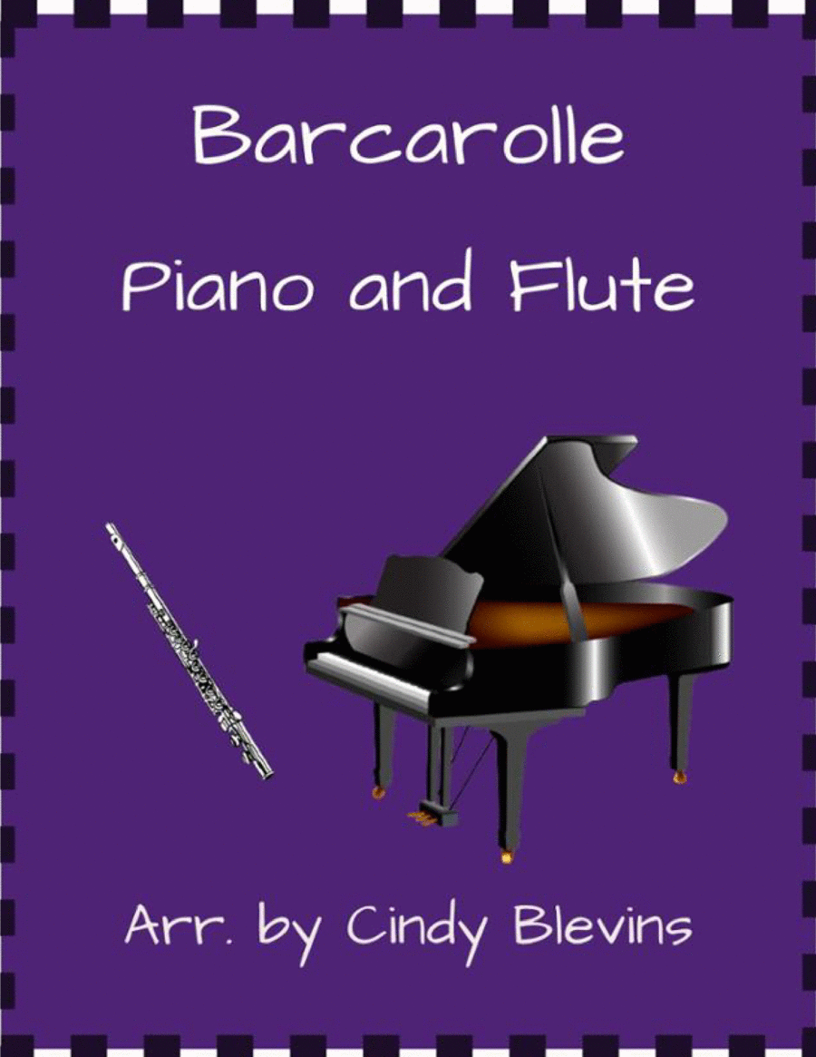 Barcarolle, for Piano and Flute image number null