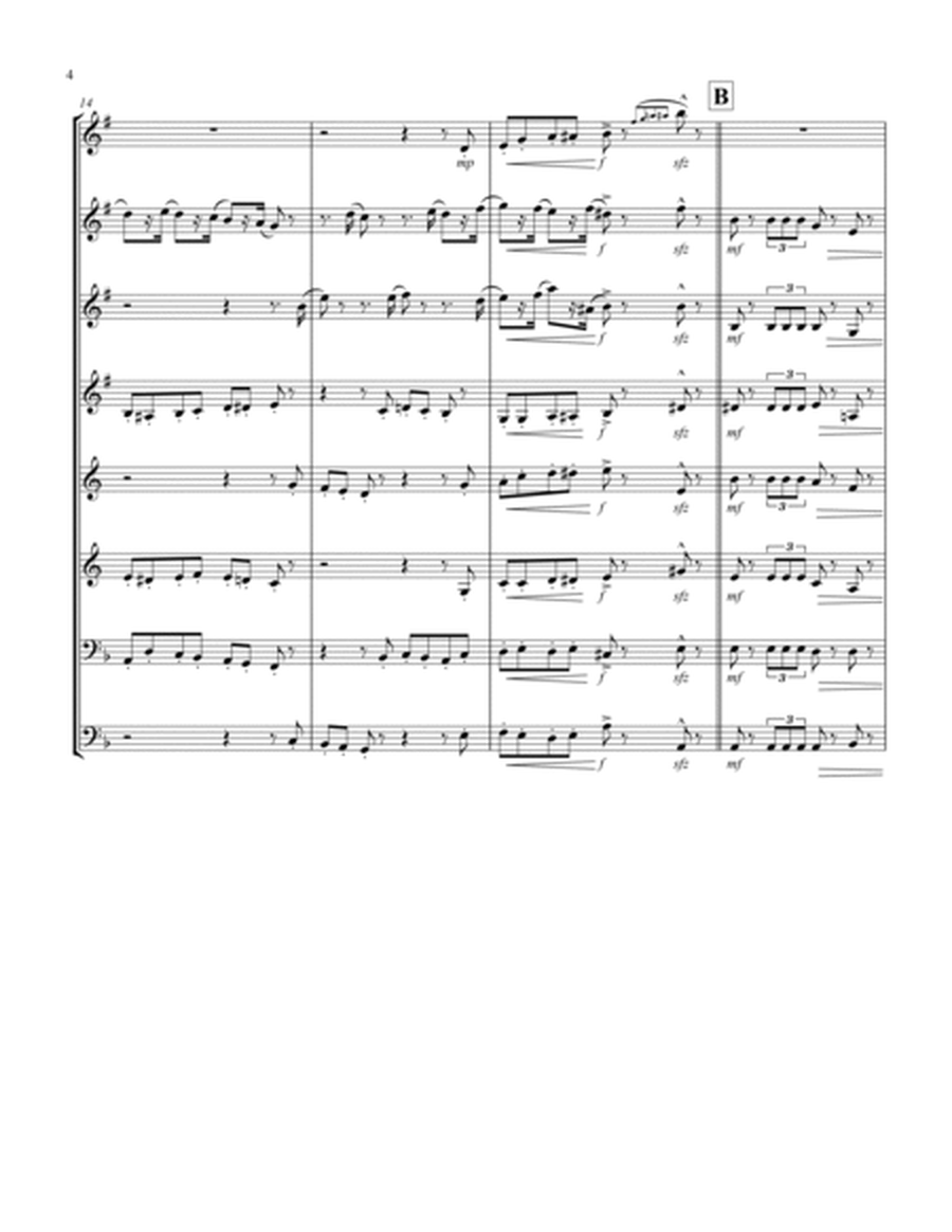 March (from "The Nutcracker Suite") (F) (Brass Octet - 4 Trp, 2 Hrn, 2 Trb)