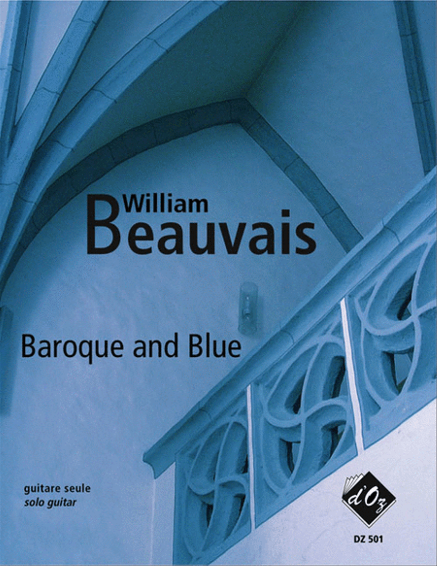 Baroque and Blue Baroque and Blue Classical Guitar scores gallery preview page 1