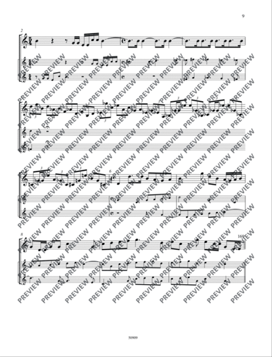 Cadenzas Solo Part scores gallery preview page 10