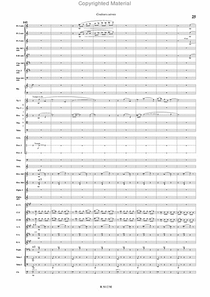 Couleurs Cuivres Pour Quintette de Cuivres Soliste et Orchestre d'Harmonie image number null