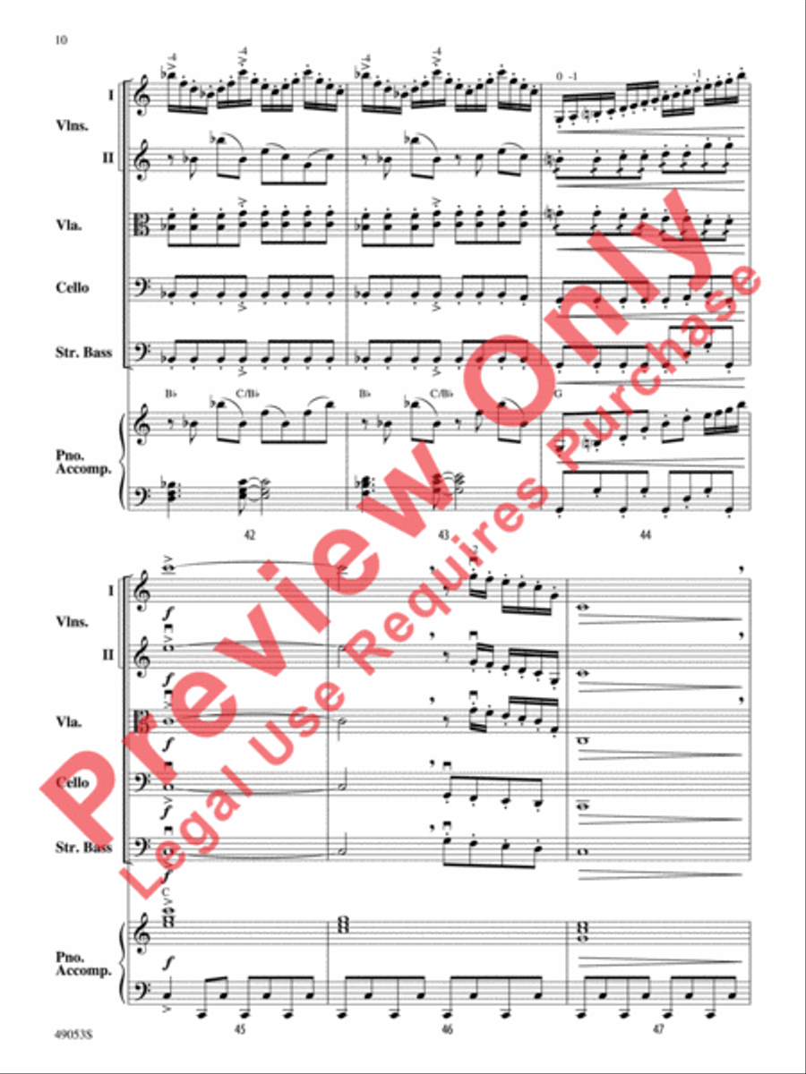 Bach to Rock Bach to Rock String Orchestra scores gallery preview page 11