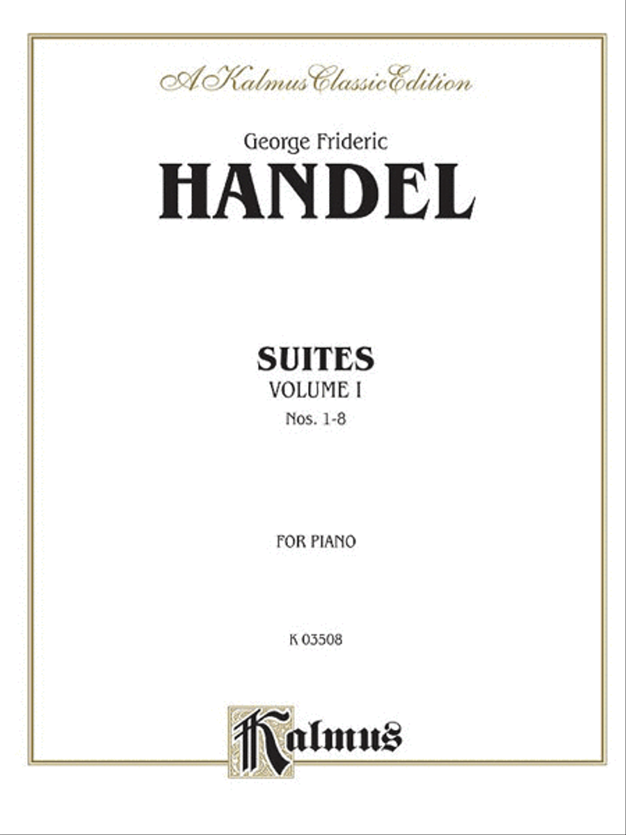 Suites, Volume 1 Piano Solo scores gallery preview page 1