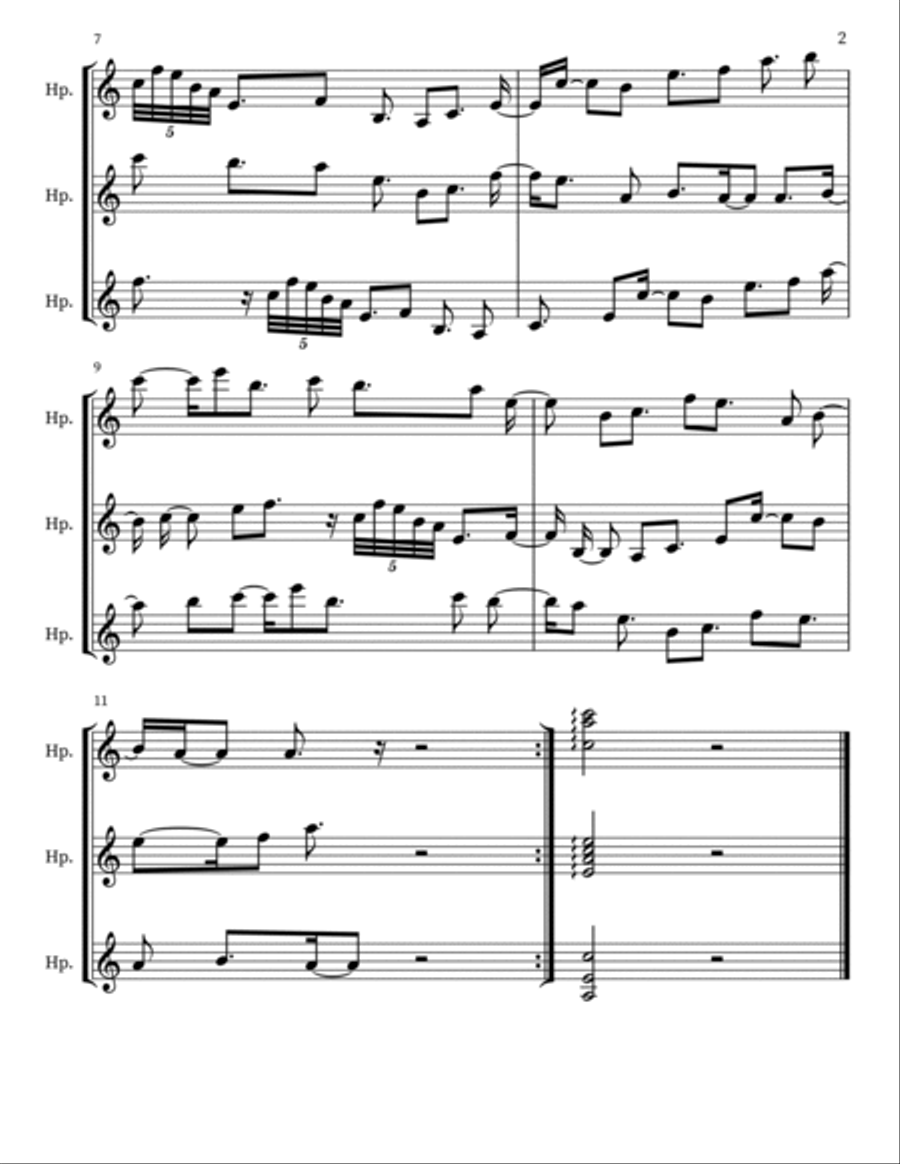 Love Songs, Part 2 Small Ensemble scores gallery preview page 2