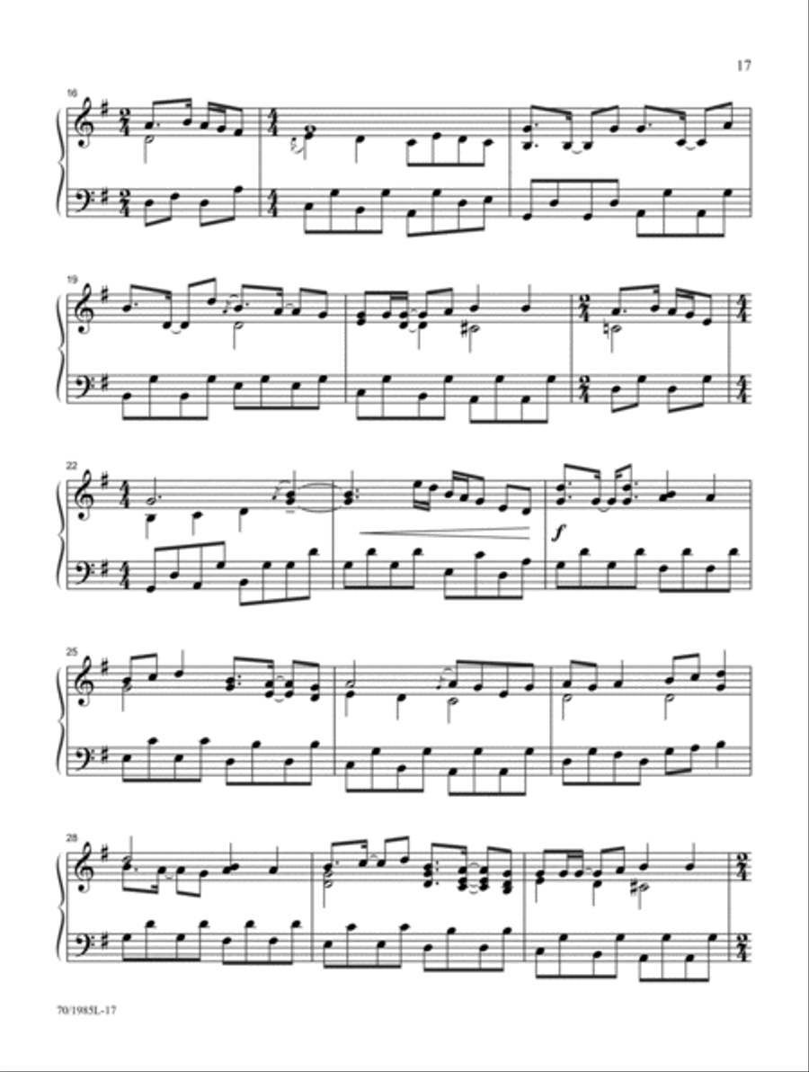 The Fullness of His Love Piano Solo scores gallery preview page 8