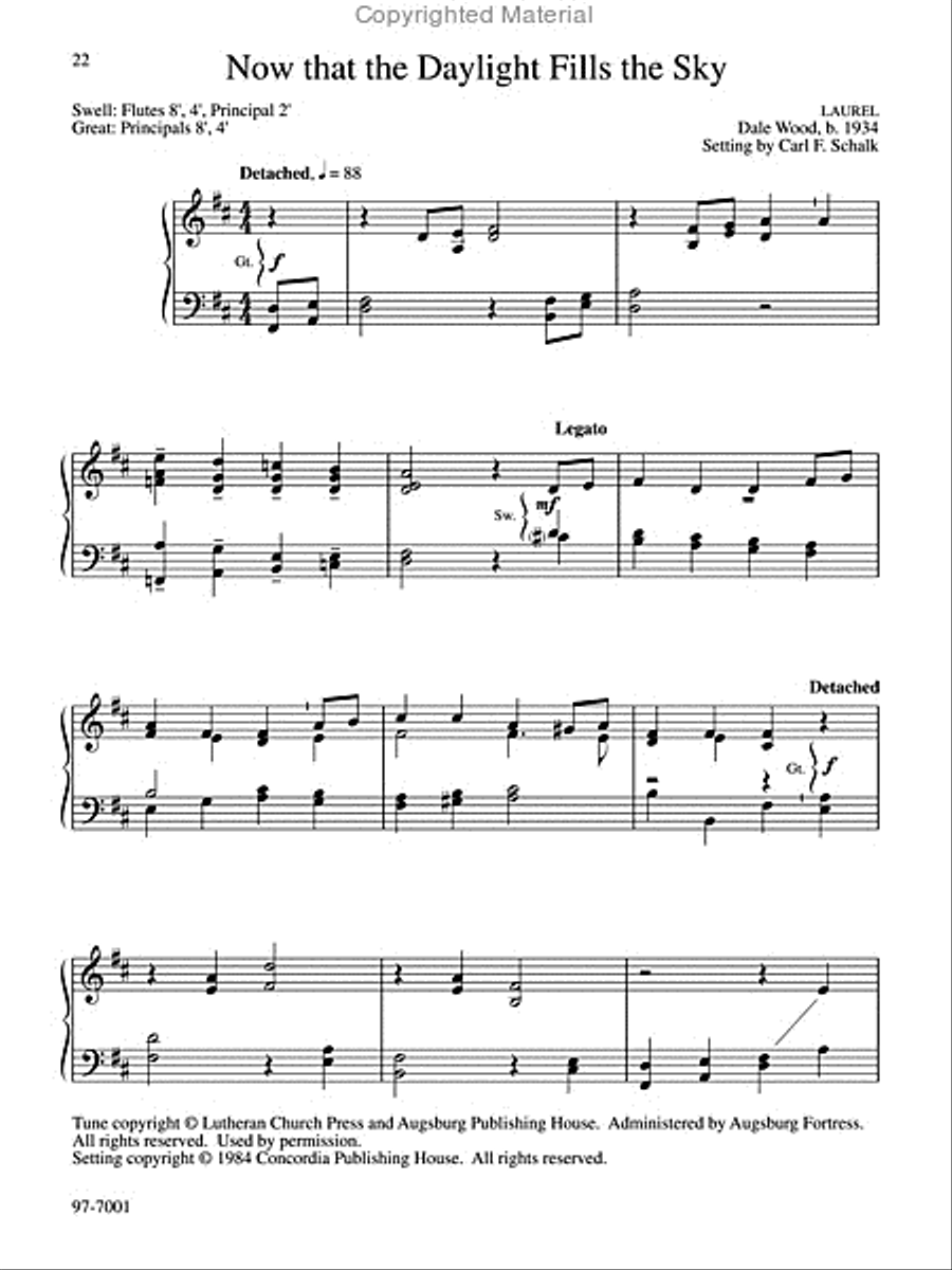 Musica Sacra: Easy Hymn Preludes for Organ, Vol. 1