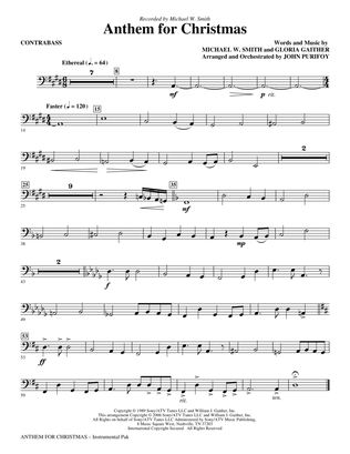 Anthem for Christmas - Contrabass