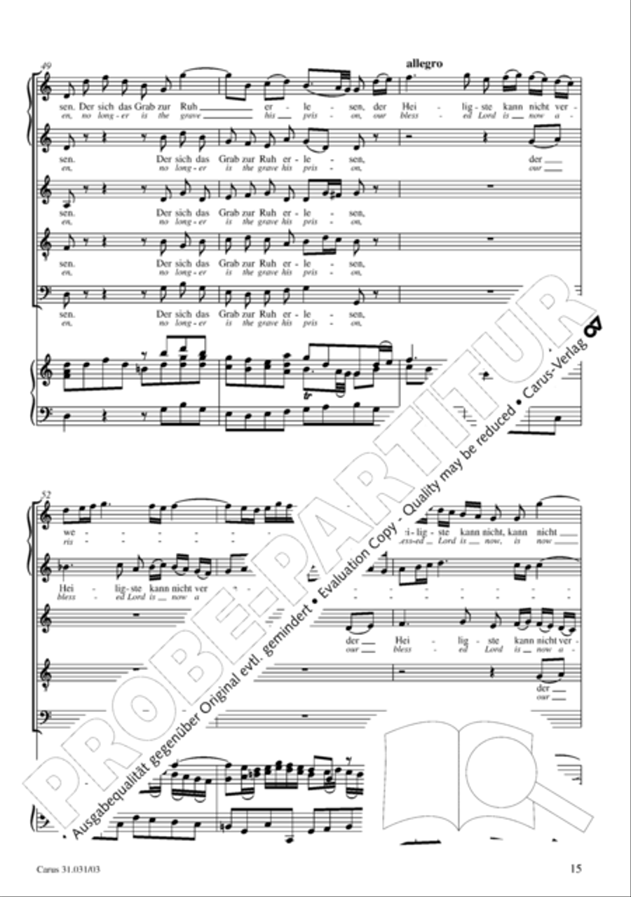 The heavens laugh, the earth exults in gladness (Der Himmel lacht! Die Erde jubilieret) STB scores gallery preview page 16