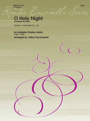 O Holy Night (Cantique De Noel)