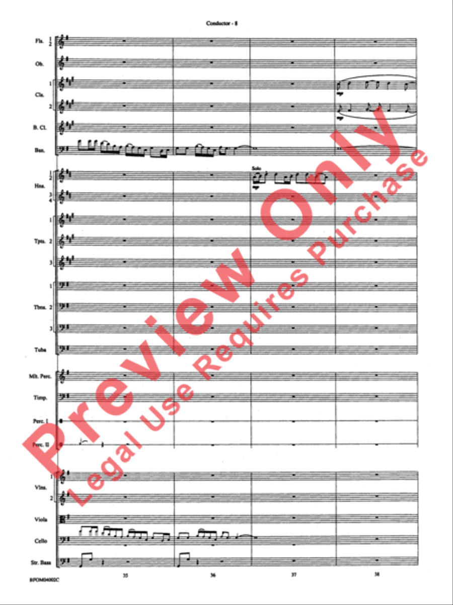 Prairiesong Full Orchestra scores gallery preview page 11
