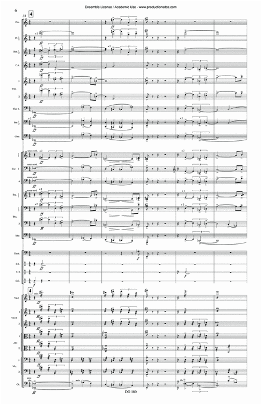 Le Tombeau de Nelligan op. 52 Orchestra scores gallery preview page 6