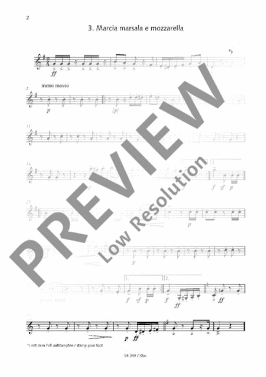 Happy Birthday Woodwind Quintet scores gallery preview page 19