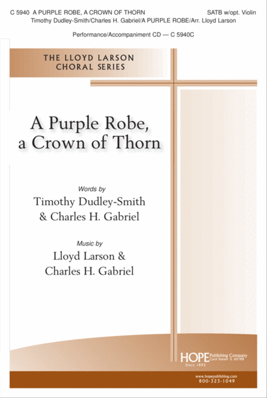 A Purple Robe, a Crown of Thorn 4-Part scores gallery preview page 2