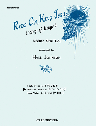 Book cover for Ride On, King Jesus (King of Kings)