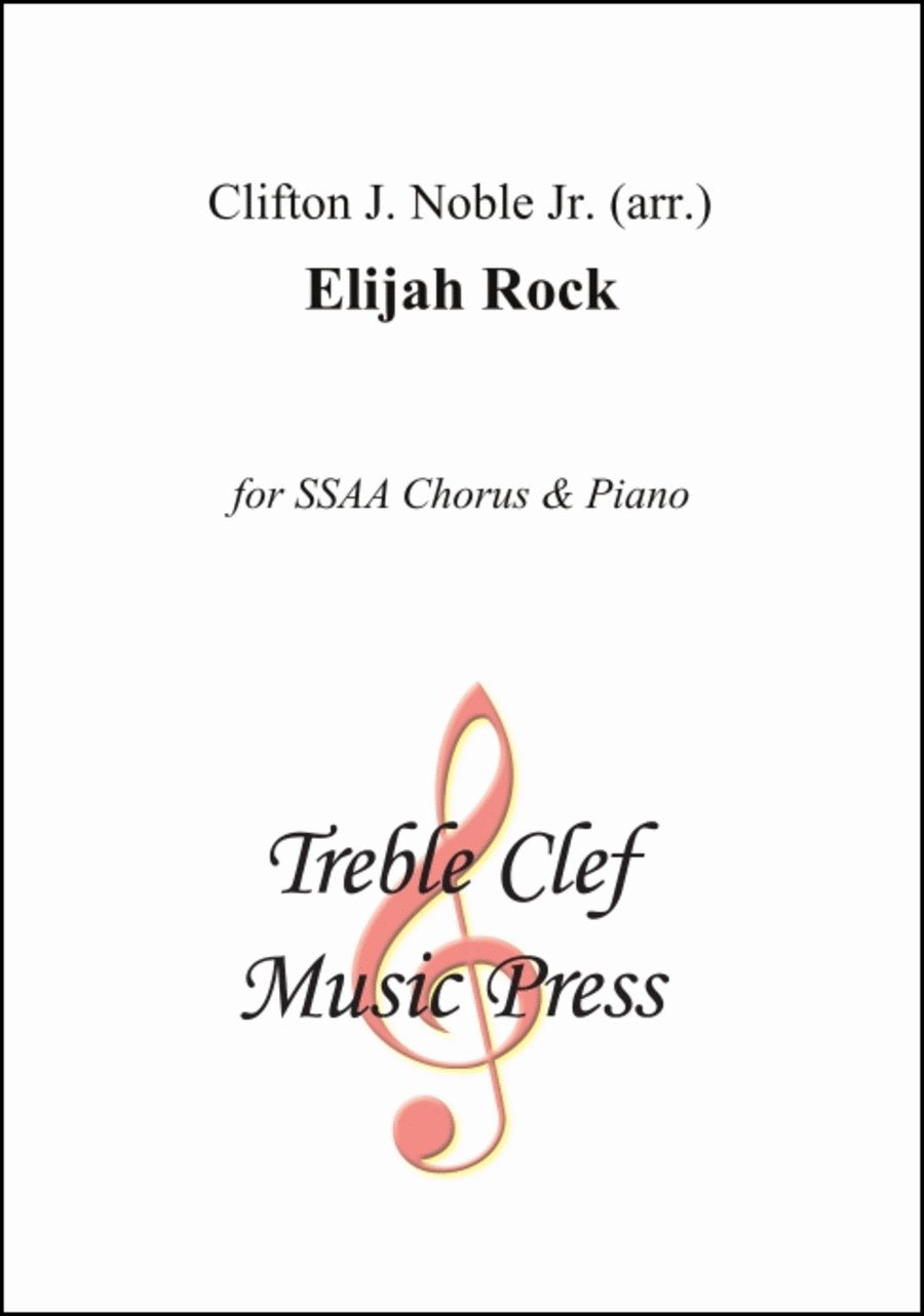 Book cover for Elijah Rock