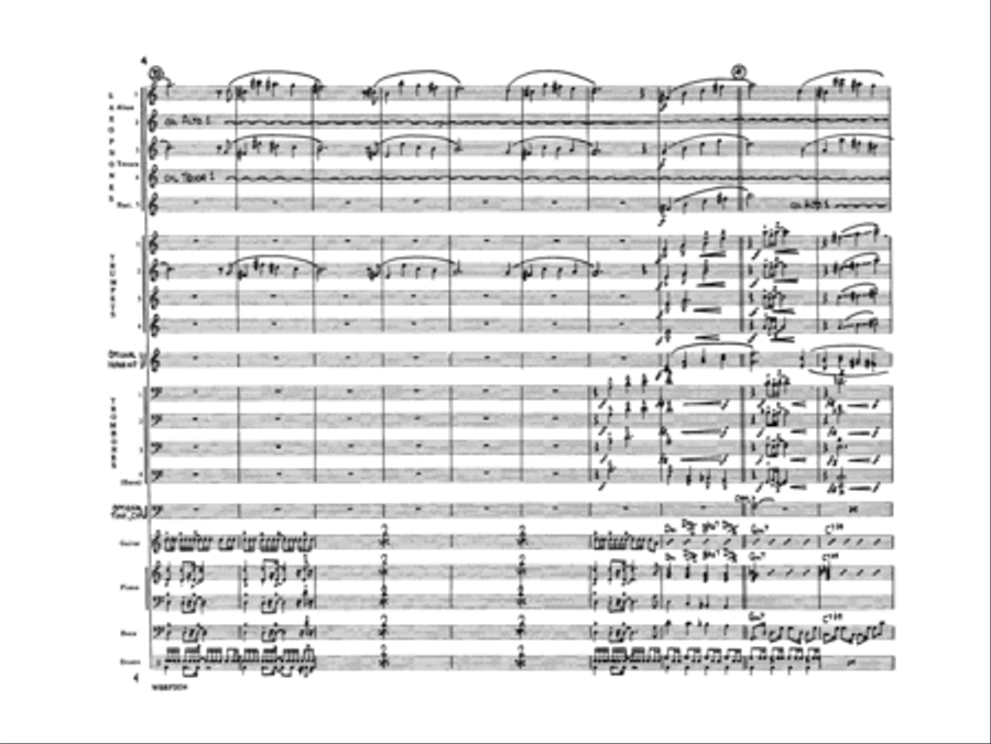 Children of Sanchez: Score Jazz Ensemble scores gallery preview page 5