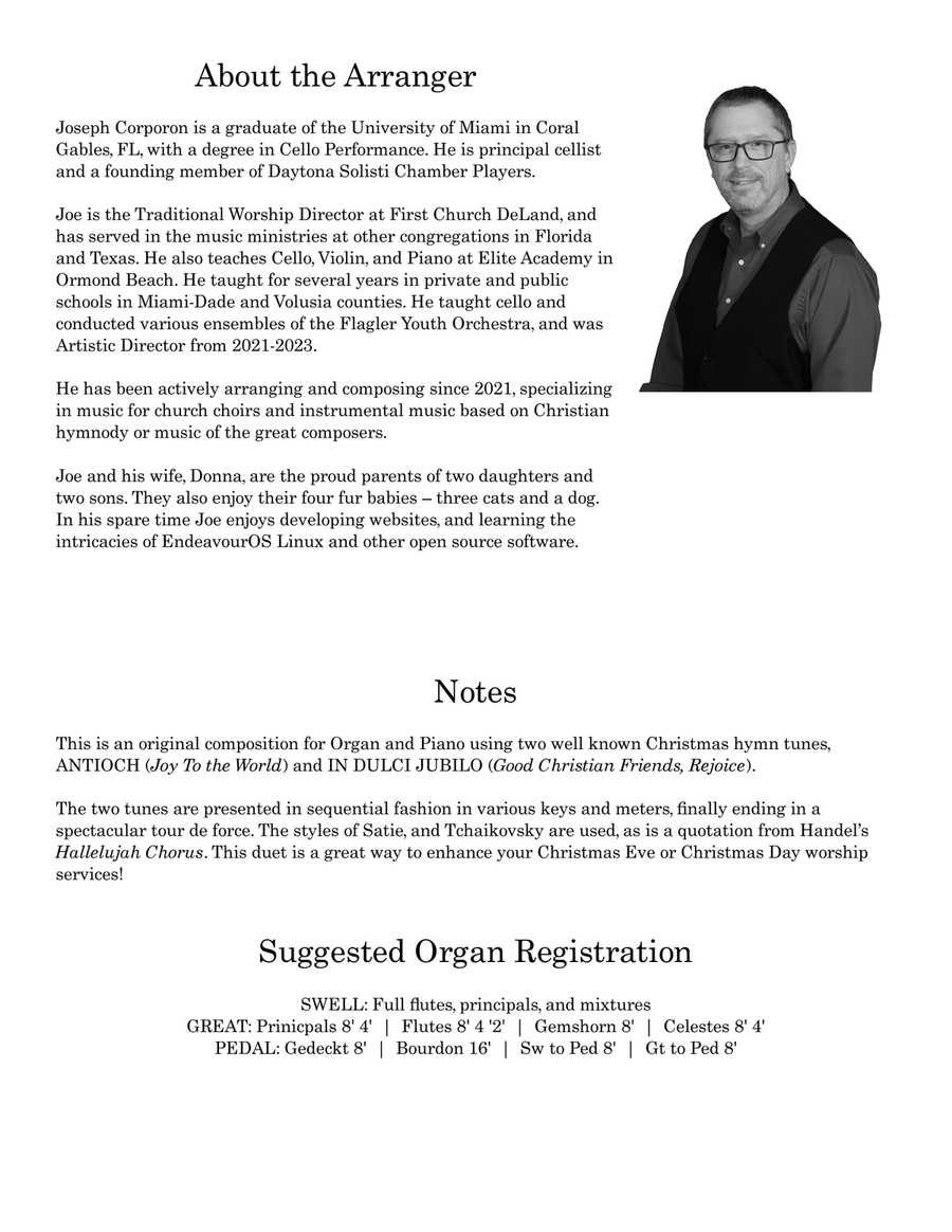 Joy and Rejoicing Small Ensemble scores gallery preview page 2