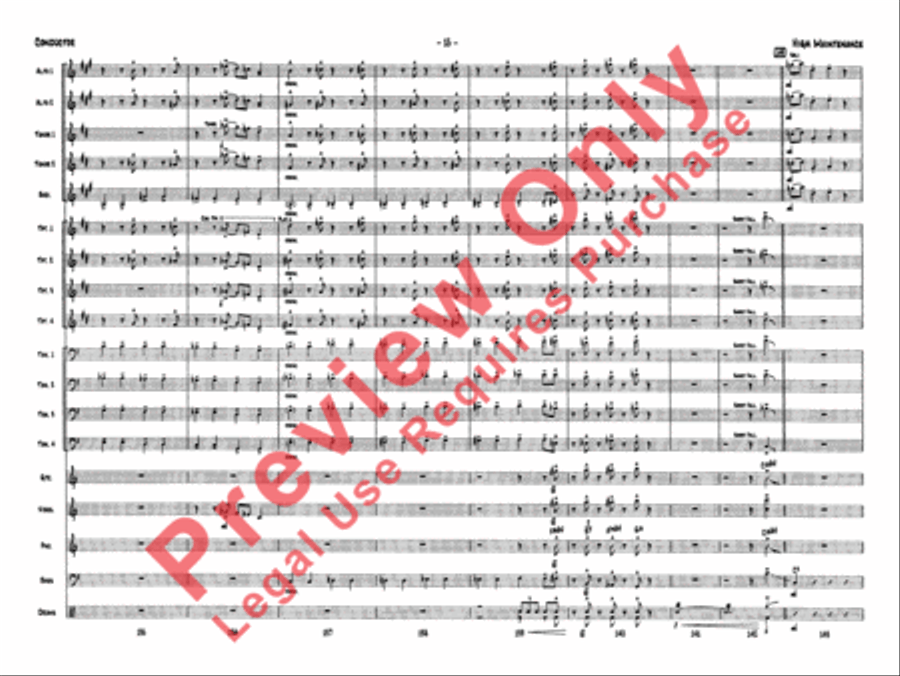 High Maintenance High Maintenance Jazz Ensemble scores gallery preview page 18