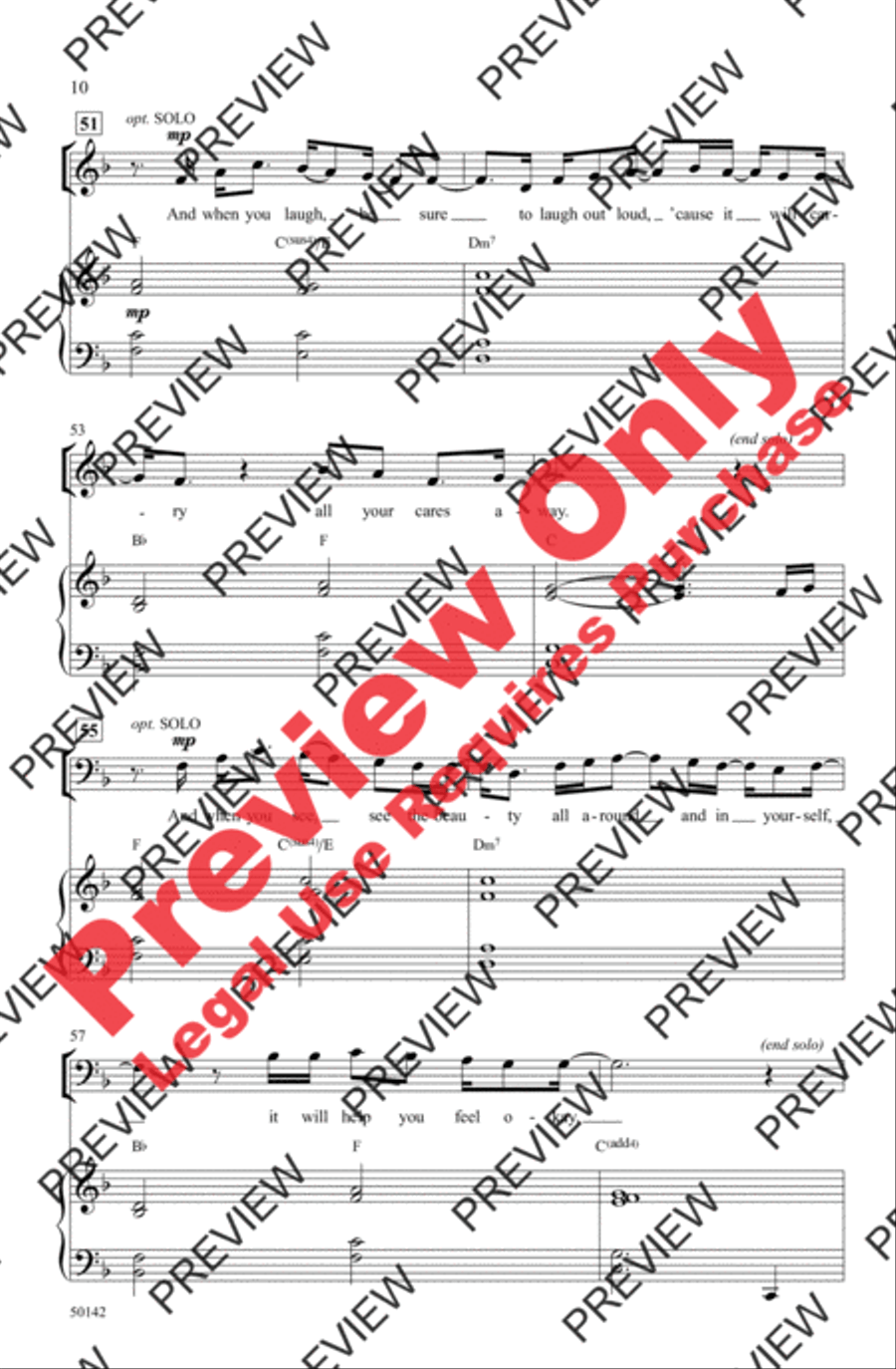 Dream Big 4-Part scores gallery preview page 10