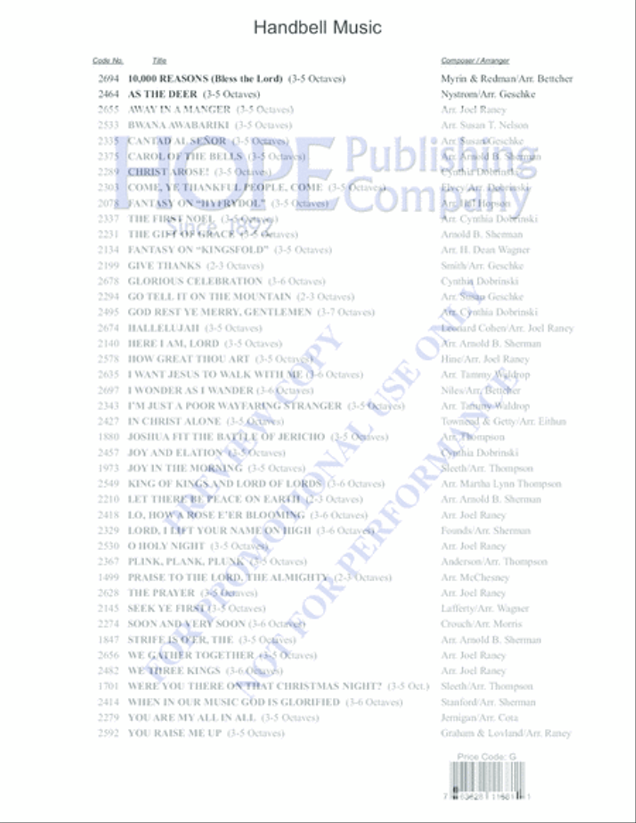 What a Friend We Have in Jesus 5-Octaves scores gallery preview page 8