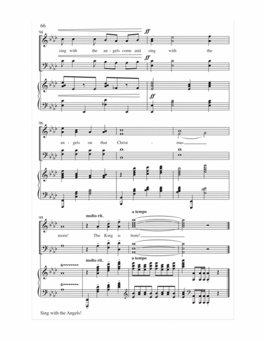 Sing with the Angels!- Score image number null
