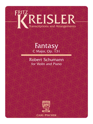 Book cover for Fantasy for Violin and Orchestra