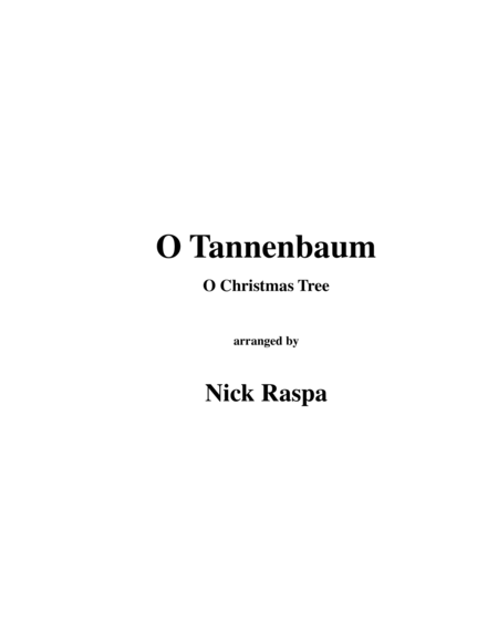 O Tannenbaum (O Christmas Tree) image number null