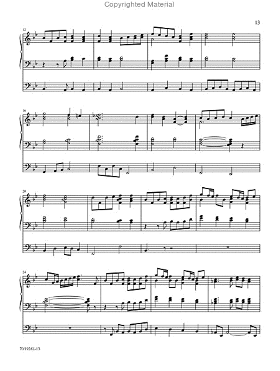 Jubilation! Jubilation! Organ Solo scores gallery preview page 8