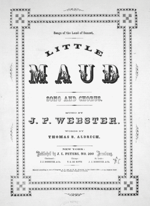 Little Maud. Song and Chorus