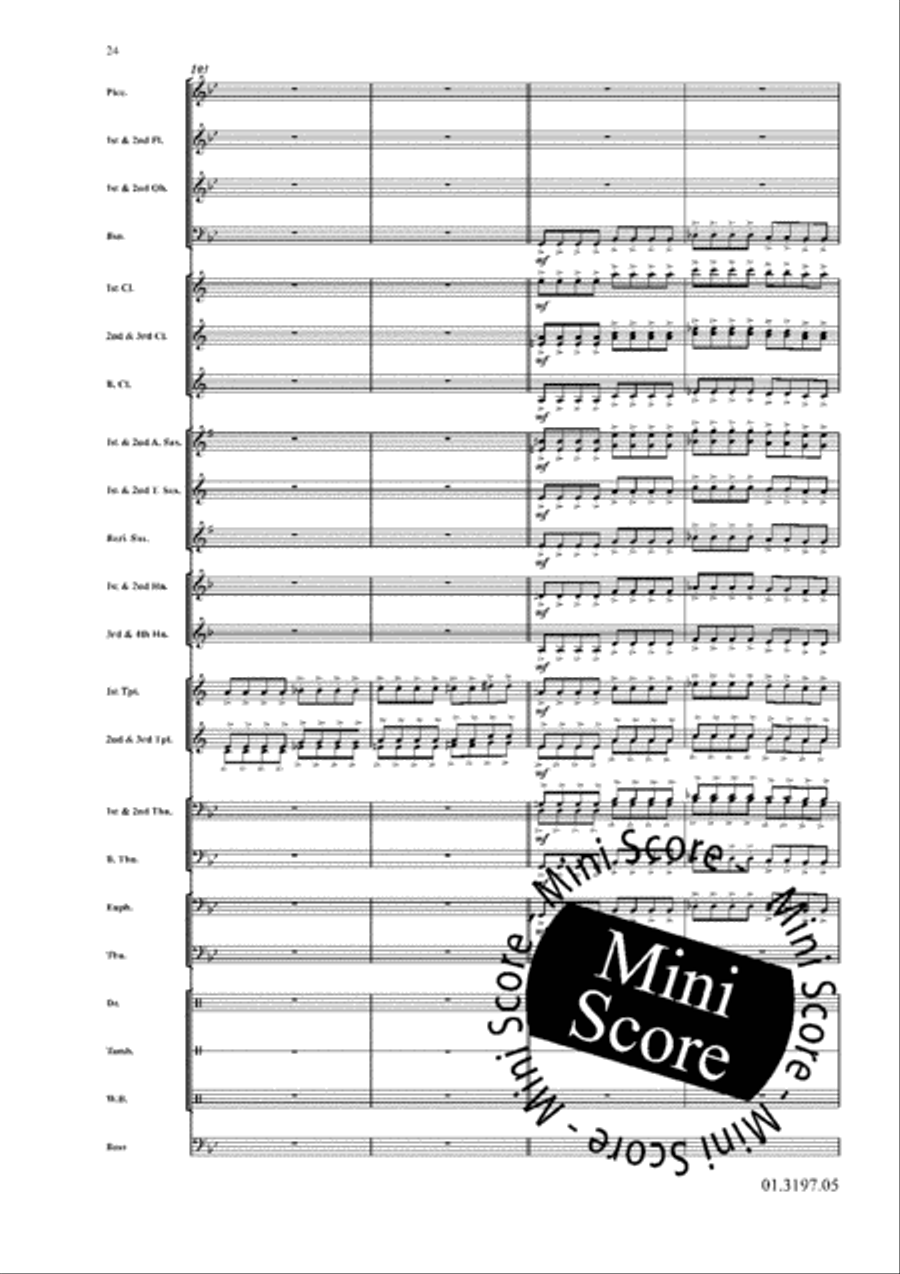 Joy Ride Concert Band scores gallery preview page 28