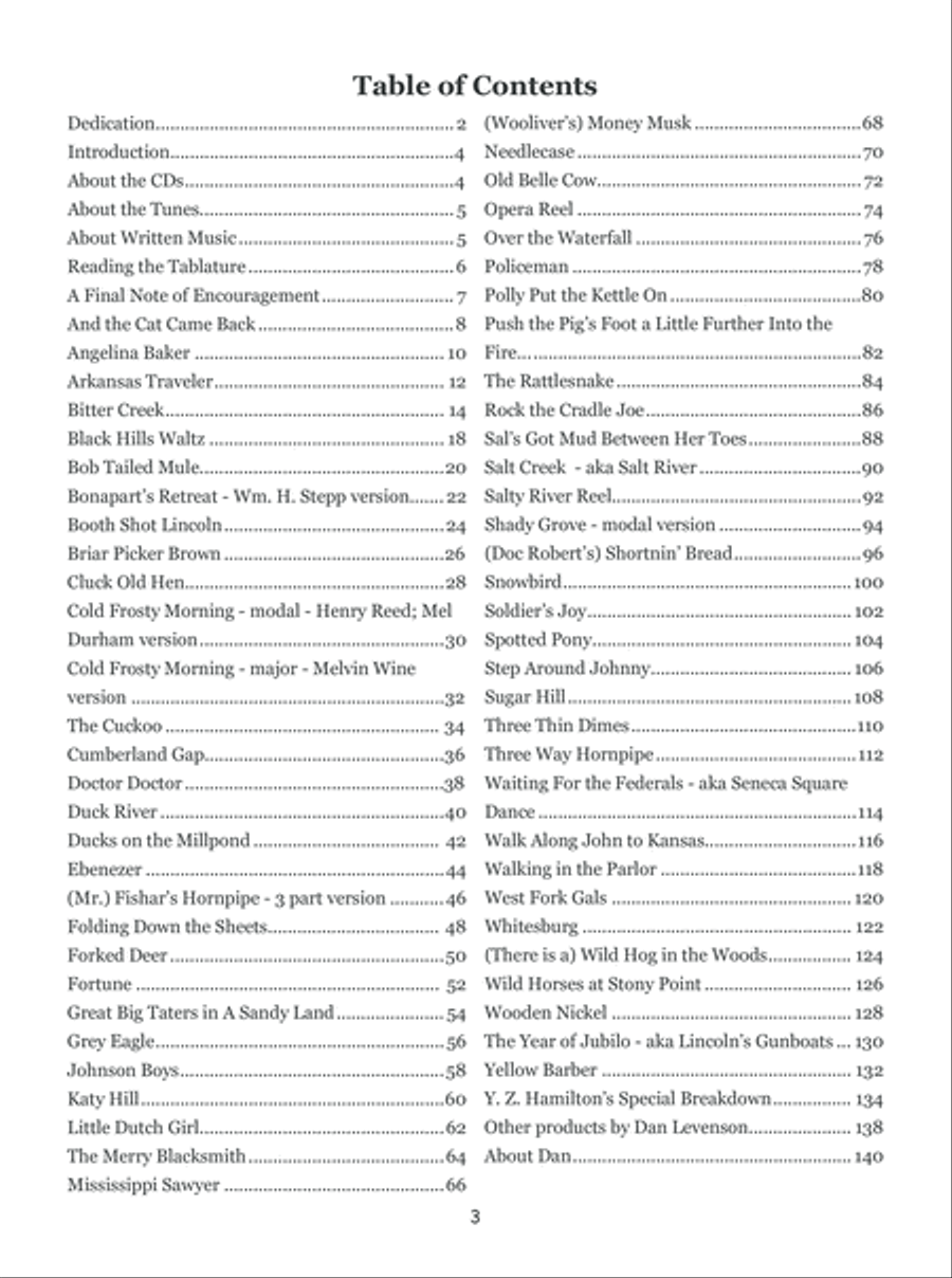 Old-Time Favorites for Clawhammer Banjo Banjo scores gallery preview page 4