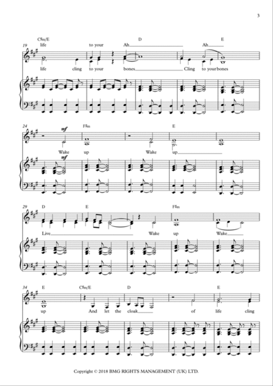 The Long Song The Long Song SSA scores gallery preview page 3
