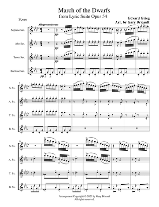 March of the Dwarfs - "Lyric Suite" Opus 54