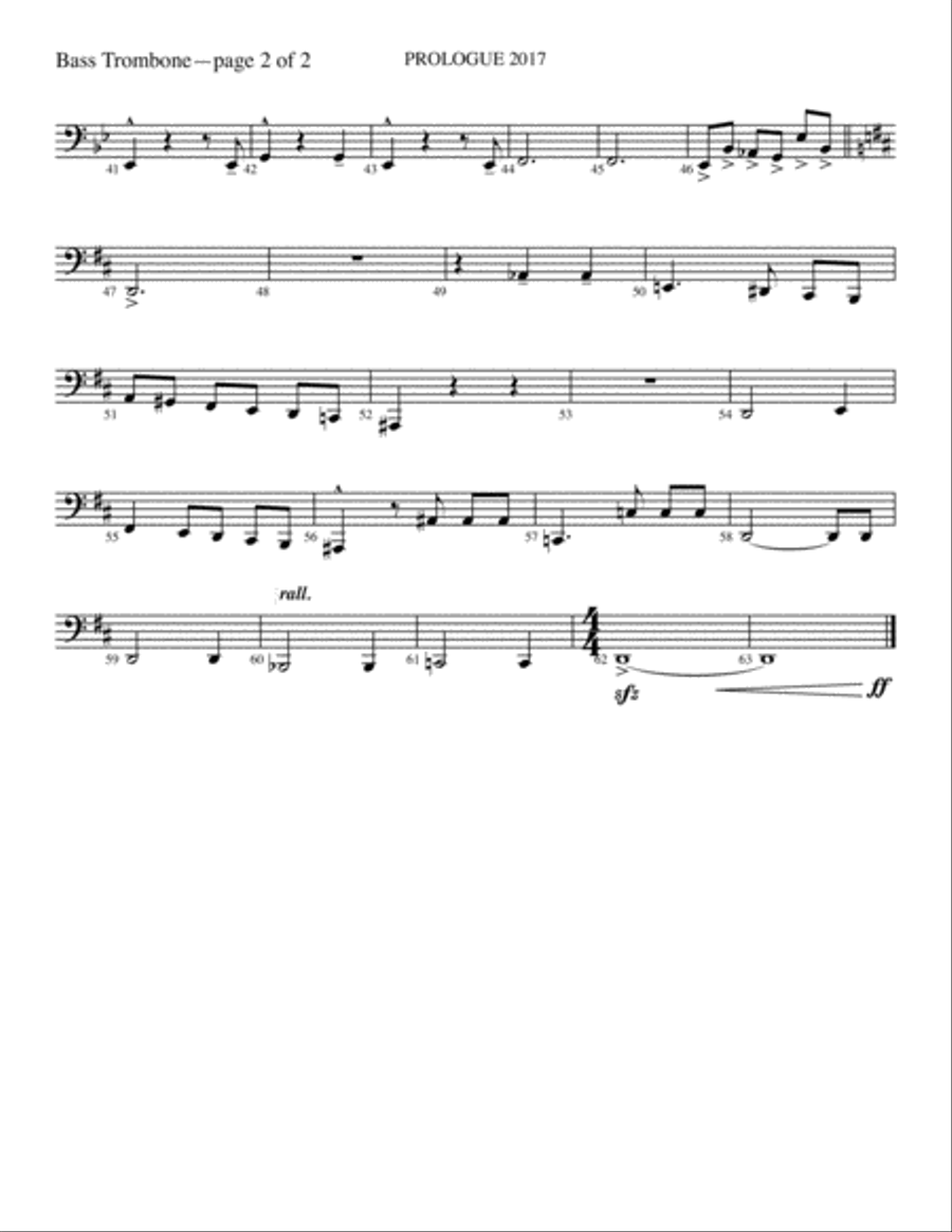 CINEMATIC PROLOGUE #1 Full Orchestra scores gallery preview page 6