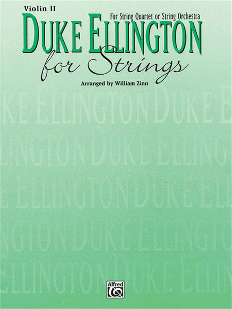 Duke Ellington for Strings String Orchestra scores gallery preview page 1