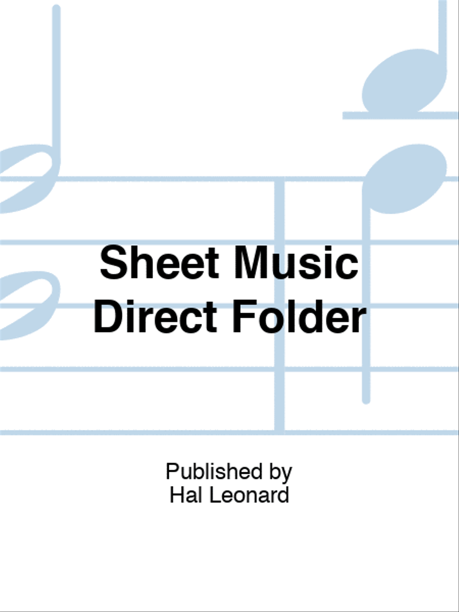 Sheet Music Direct Folder Folders & Binders scores gallery preview page 1