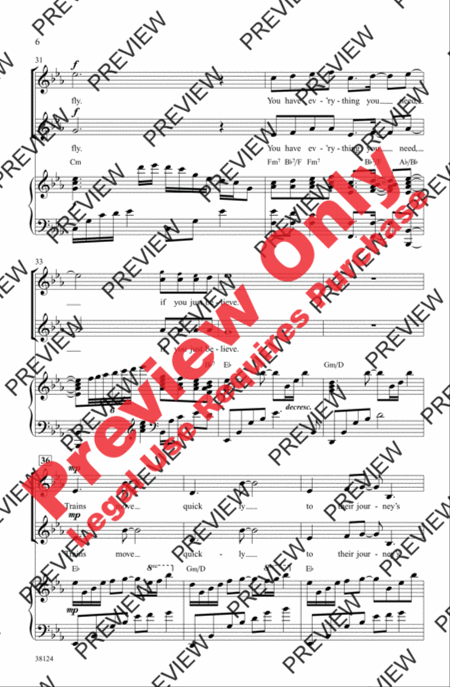 Believe 2-Part scores gallery preview page 6